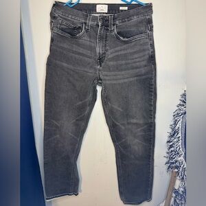 True Craft Men's Charcoal Skinny Jeans